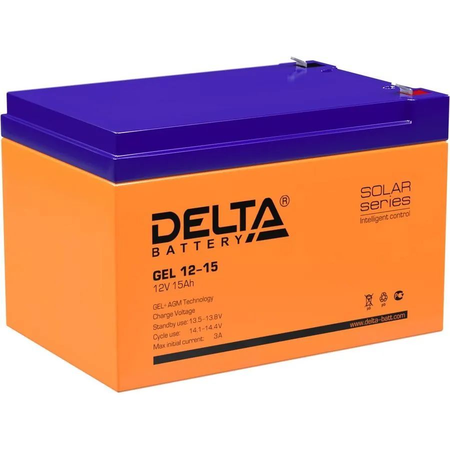цена Батарея для ИБП Delta GEL 12-15
