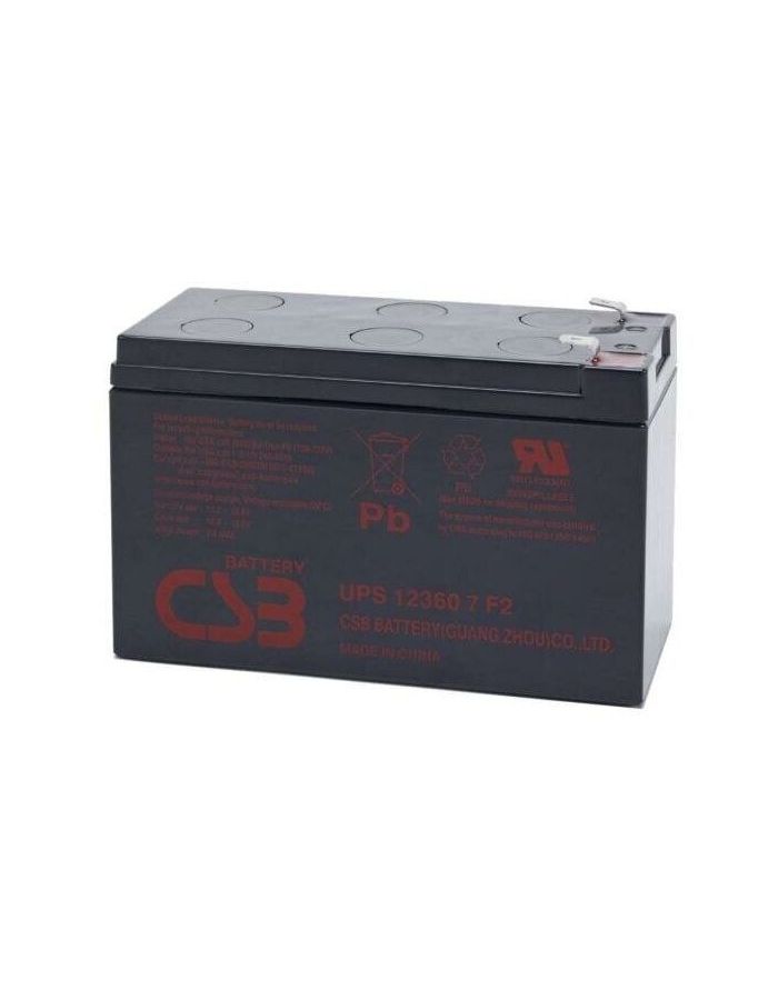 Батарея для ИБП CSB UPS123606 F2 аккумулятор csb gp1272 28w 12v7ah f2
