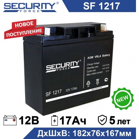 Батарея для ИБП Delta Security Force SF 1217 - фото 7