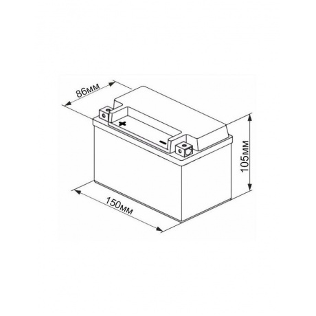 Батарея для ИБП Delta CT 1209 - фото 3