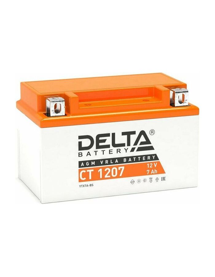 Батарея для ИБП Delta CT 1207 yuasa батарея yuasa np7 12 12в 7а