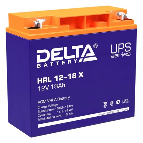 Батарея для ИБП Delta HRL 12-18 X - фото 1