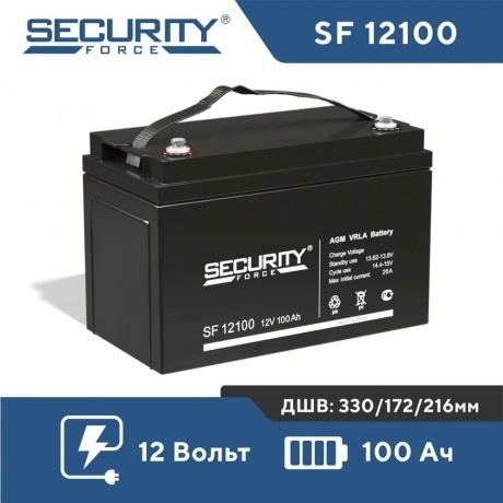 Батарея для ИБП Delta Secuirity Force SF 12100 - фото 3