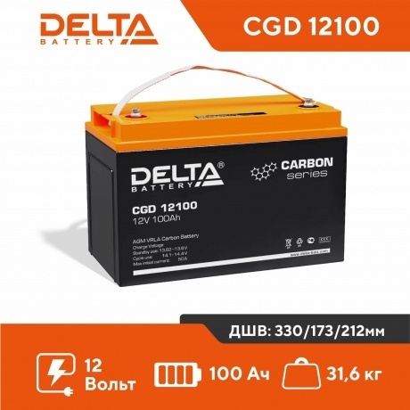 Батарея для ИБП Delta CGD 12100 - фото 4