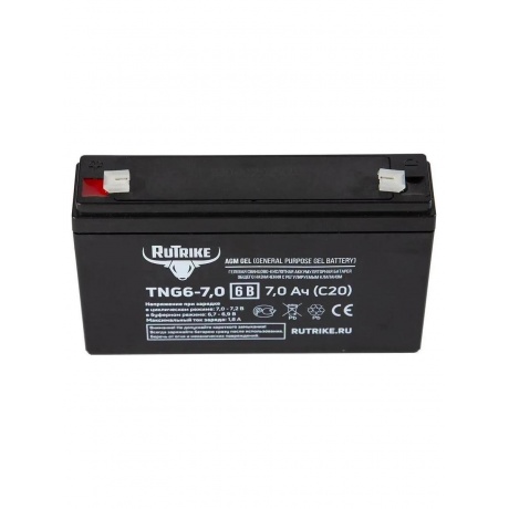 Батарея для ИБП Rutrike TNG6-7,0 6В 7Ач - фото 5