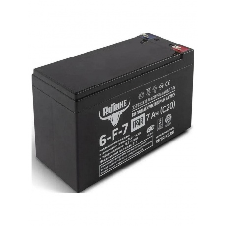 Батарея для ИБП Rutrike 6-F-7 12В 7Ач - фото 1
