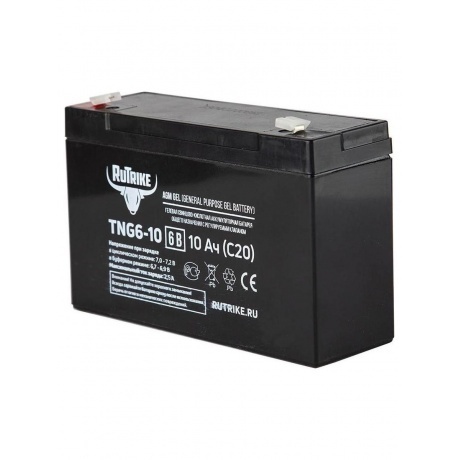 Батарея для ИБП Rutrike TNG6-10 6В 10Ач - фото 2