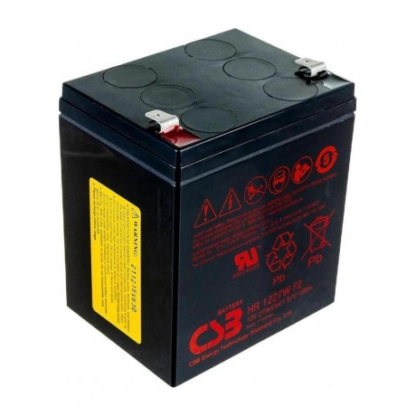Батарея для ИБП CSB HR1227W F2 12В 7.5Ач - фото 4
