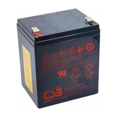 Батарея для ИБП CSB HR1227W F2 12В 7.5Ач - фото 6