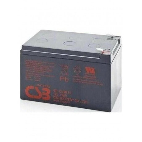 Батарея для ИБП CSB GP12120 F2 12В 12Ач - фото 3