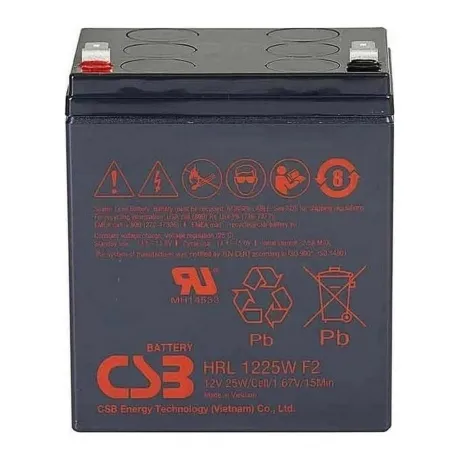 Батарея для ИБП CSB HRL1225W F2 FR 12В 5Ач