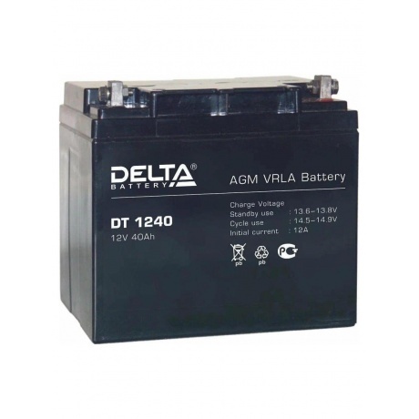 Батарея для ИБП Delta DT 1240 12В 40Ач - фото 4