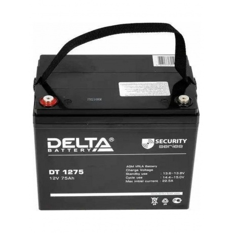 Батарея для ИБП Delta DT 1275 12В 75Ач - фото 2