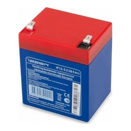 

Батарея для ИБП Ippon IPE12-5 12В 5Ач
