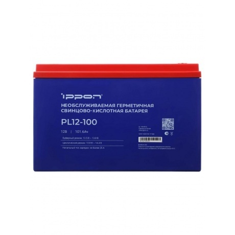 Батарея для ИБП Ippon PL12-100 12В 100Ач - фото 3