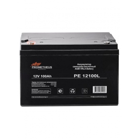 Батарея для ИБП Prometheus Energy PE 12100L 12В 100Ач - фото 3