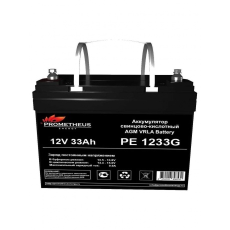 Батарея для ИБП Prometheus Energy PE 1233G 12В 33Ач - фото 1