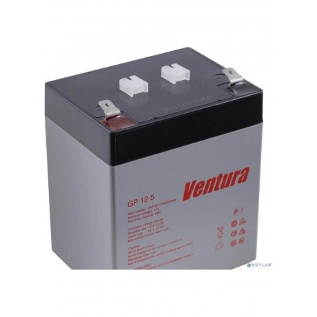Батарея для ИБП Ventura GP 12-5 12В 5Ач - фото 4