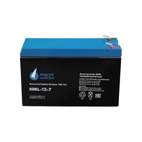 

Батарея для ИБП Связь Инжиниринг HML-12-7 12В 7.2Ач