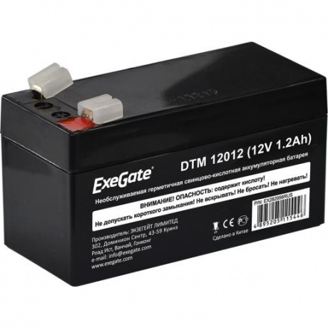Батарея для ИБП Exegate DTM 12012 (EX282956RUS) - фото 6