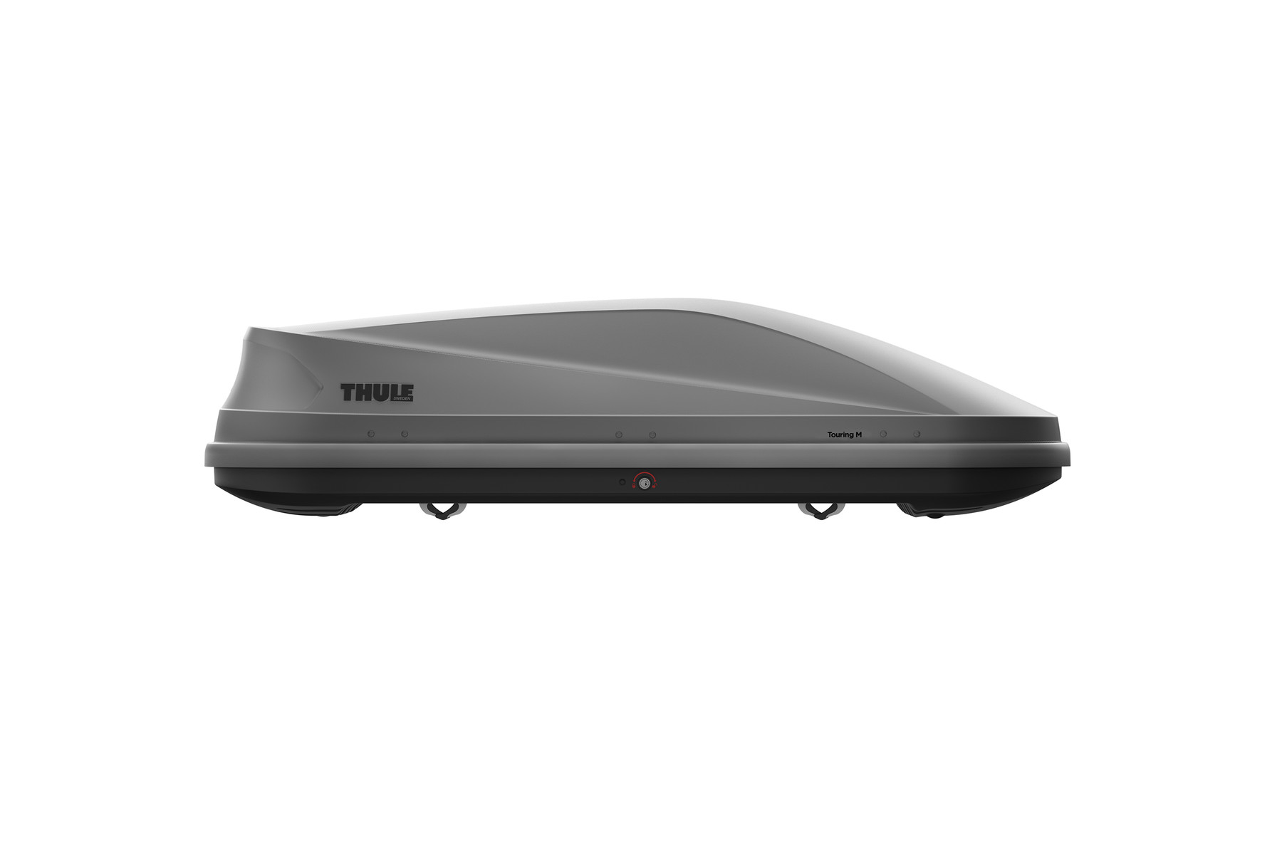 Автомобильный бокс Thule Touring M (200) титан 400л. (634200) автобокс на крышу koffer 430 литров размер 1780х720х450 черный глянец kbg430