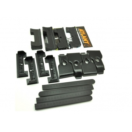 

Комплект адаптеров Atlant для установки багажника Hyundai Santa Fe (5-dr SUV) инт.рейл., 12-17, Черный