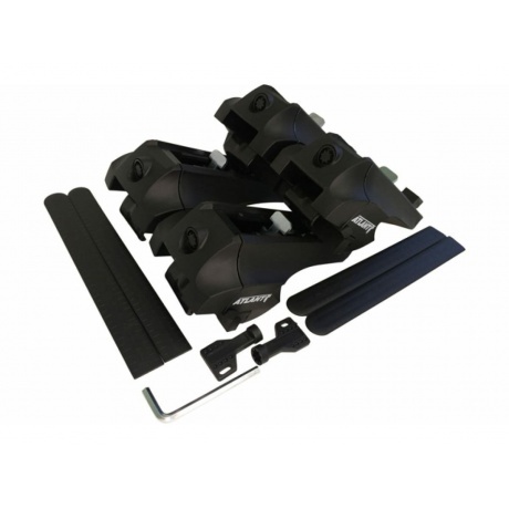 

Комплект опор Атлант тип F для интегрированных рейлингов, Черный