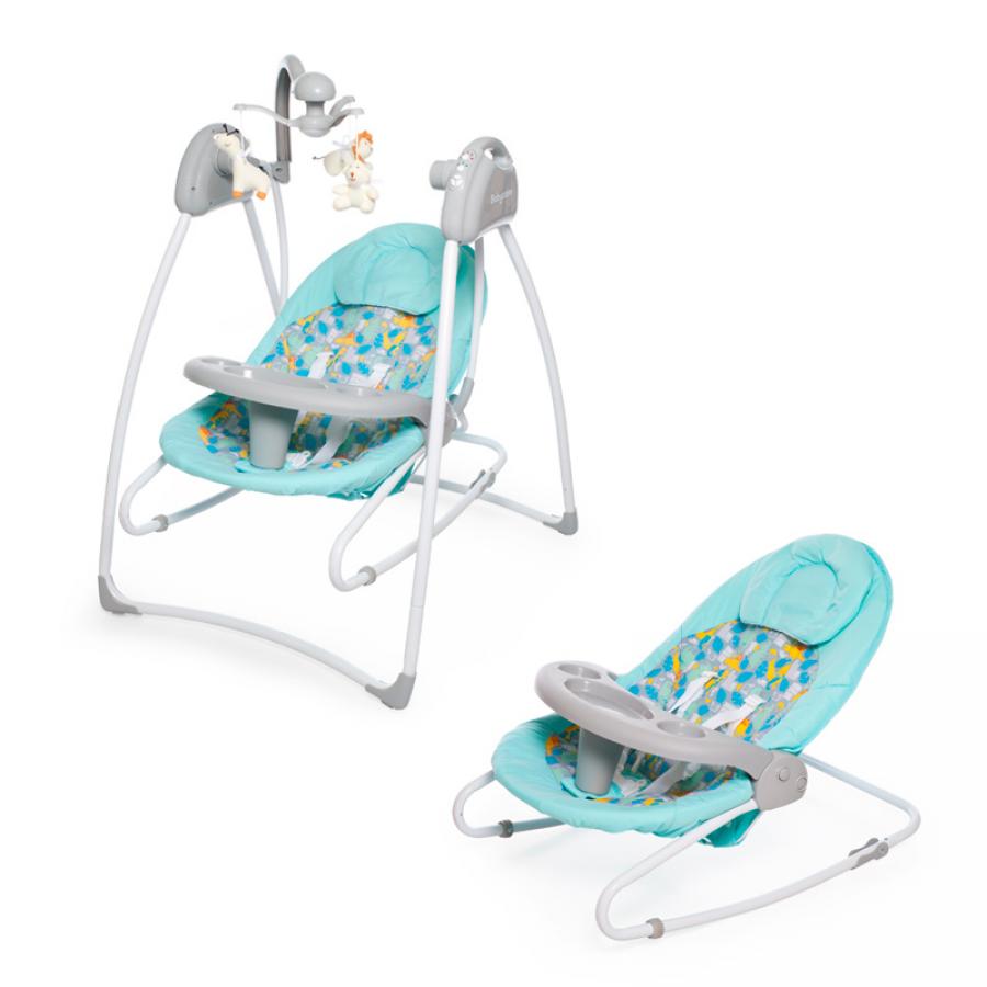 

Электрокачели Baby Care Butterfly 2в1 Мята