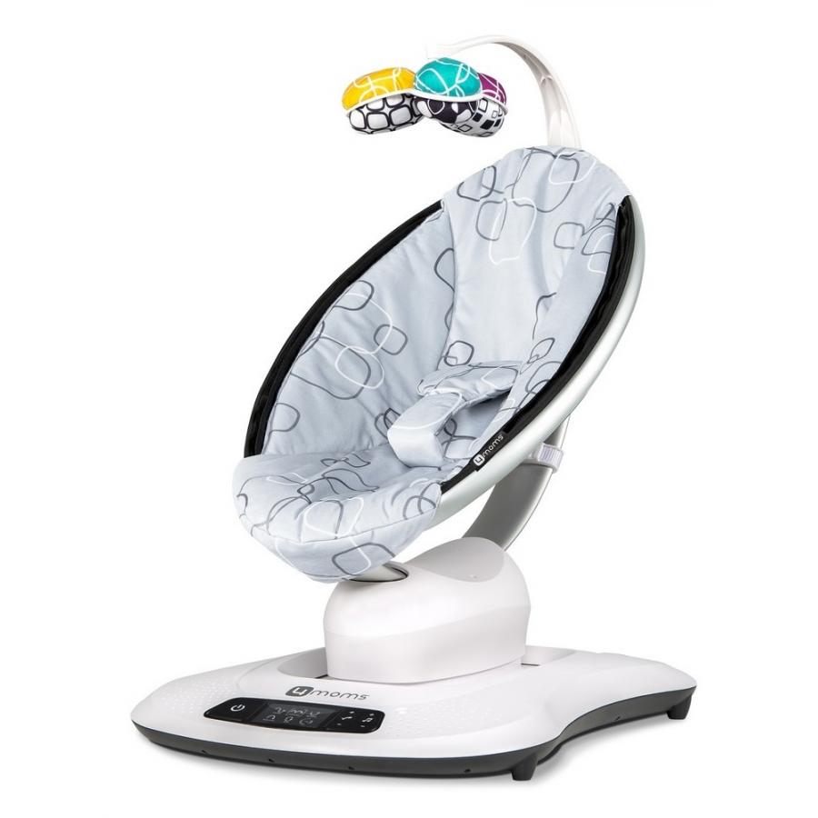 

Кресло-качалка 4Moms MamaRoo 4.0 серый плюш
