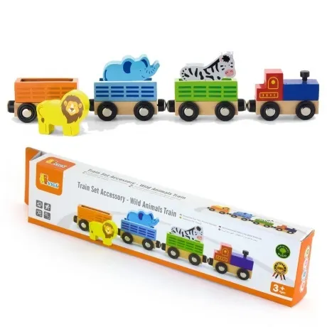 Набор аксессуаров для ж/дороги"Поезд с животными"в коробке паров...