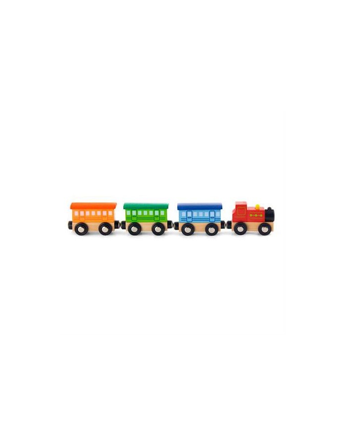 Набор аксессесуаров для ж/дорогиПоезд с вагонамив коробке 50819 набор аксессуаров для железной дороги viga toys 50820 деревянный грузовой поезд вига