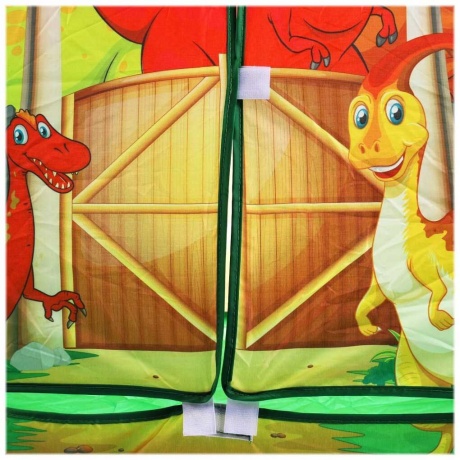 Палатка Играем вместе &quot;Динозавры&quot; 81х90х81см, в сумке арт.GFA-DINO01-R - фото 3