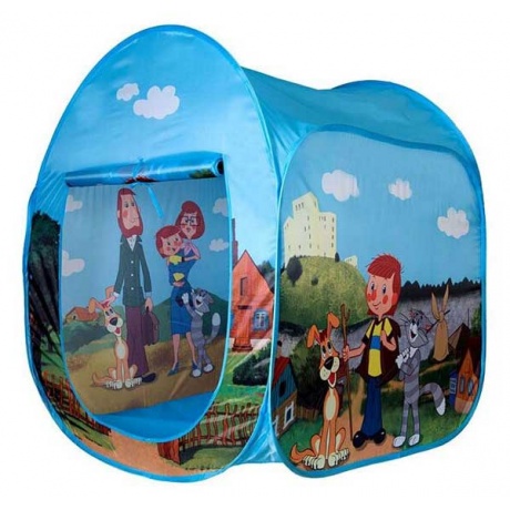 Палатка ЯиГрушка "Простоквашино" 80*80*95 - фото 2