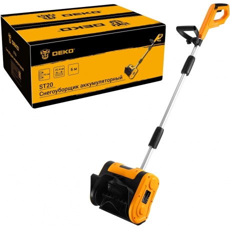 Снегоуборщик электрический Deko ST20 без АКБ и ЗУ 8277₽