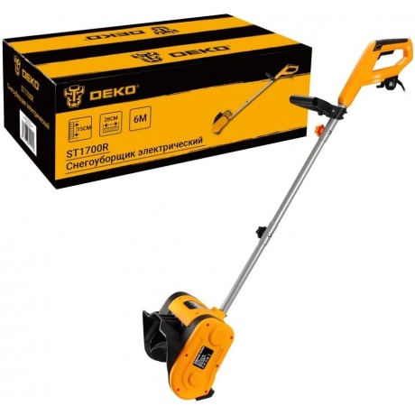 Снегоуборщик электрический Deko ST1700R 1.7кВт - фото 4