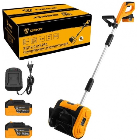 Снегоуборщик электрический Deko ST212-5 - фото 2