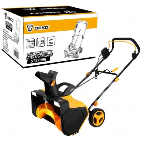 

Снегоуборщик электрический Deko ST2700R 2.7кВт