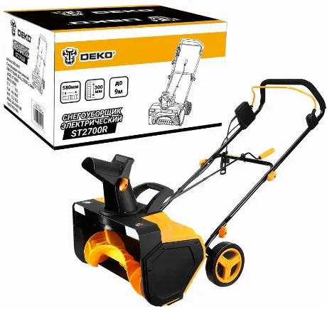 Снегоуборщик электрический Deko ST2700R 2.7кВт