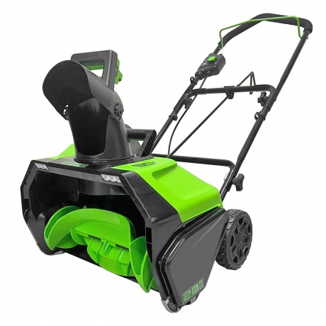 Снегоуборщик электрический Greenworks Garden GD60PSTK4 - фото 1