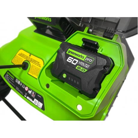 Снегоуборщик электрический Greenworks Garden GD60PSTK4 - фото 4