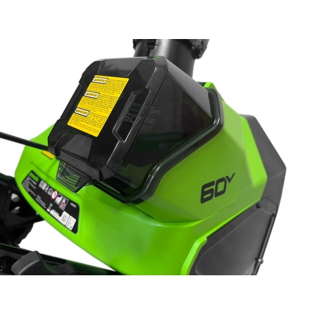 Снегоуборщик электрический Greenworks Garden GD60PSTK4 - фото 6
