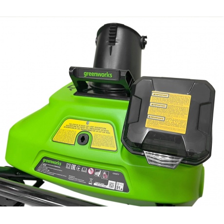 Снегоуборщик электрический Greenworks Garden GD60PSTK4 - фото 7