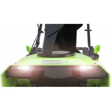 Снегоуборщик электрический Greenworks GD60PST 2кВт - фото 4