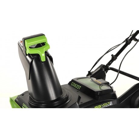 Снегоуборщик электрический Greenworks GD82STK5 - фото 11