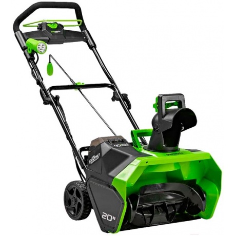 Снегоуборщик электрический Greenworks  GD40SB - фото 6