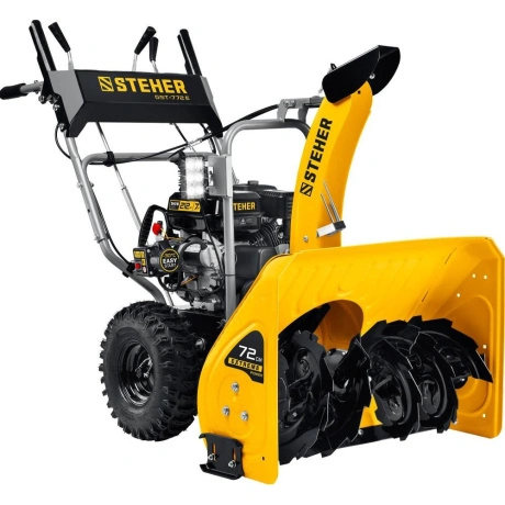Самоходный бензиновый снегоуборщик STEHER GST-772E, электростарт...