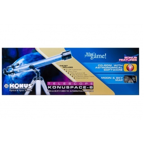 Телескоп Konus Konuspace-6 60/800 AZ - фото 5