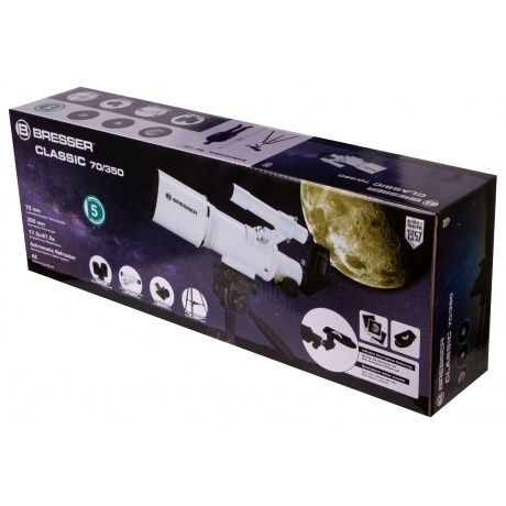 Телескоп Bresser Classic 70/350 AZ - фото 5