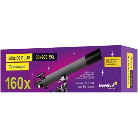 Телескоп Levenhuk Blitz 80 PLUS - фото 2