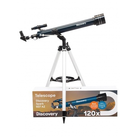 Телескоп Levenhuk Discovery Spark 607 AZ с книгой - фото 2